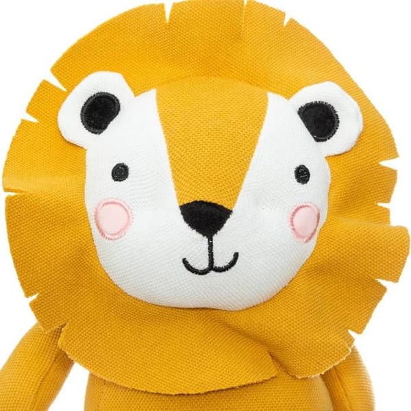Gul lejonplush för barn H44cm - Atmosphera Inredningsdesigner