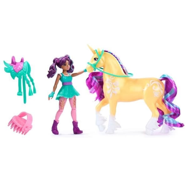 SPIN MASTER UNIHORN BOX AND LEAF AND AVA DOLL Unicorn Academy