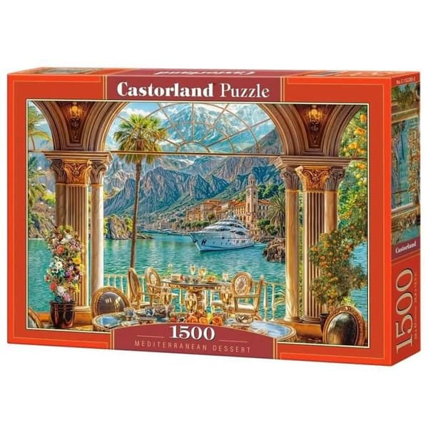 Pussel 1500 bitar: Medelhavsdessert