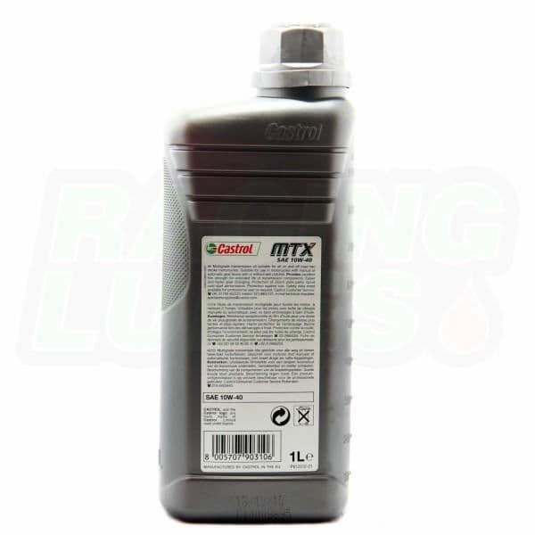Castrol MTX 10W40 - Förpackning - 1 L burk