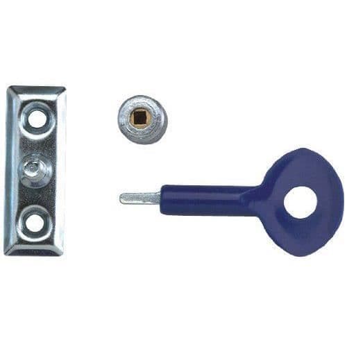 Yale Locks P2P111PB Fönsterlås i polerad mässing, 2-pack