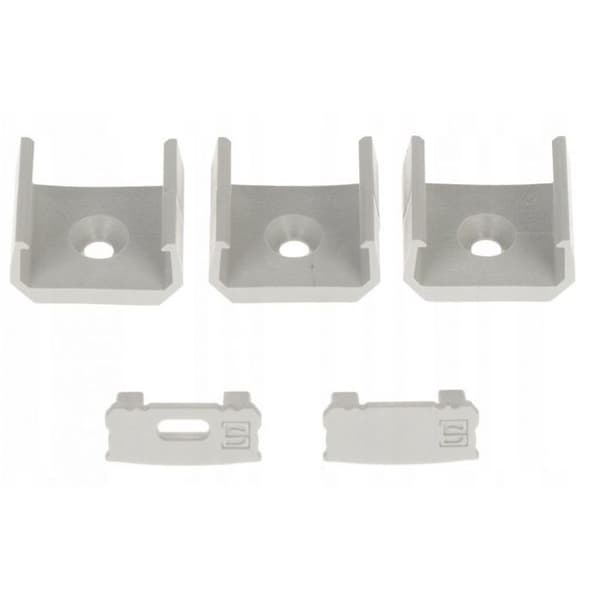 Profil med lampskärm - Oledowani - Silver - 2m - Inomhus - LED
