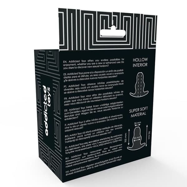 ADDIKTIV MEDIUM ANALDILATOR 11 CM GENOMSKINLIG