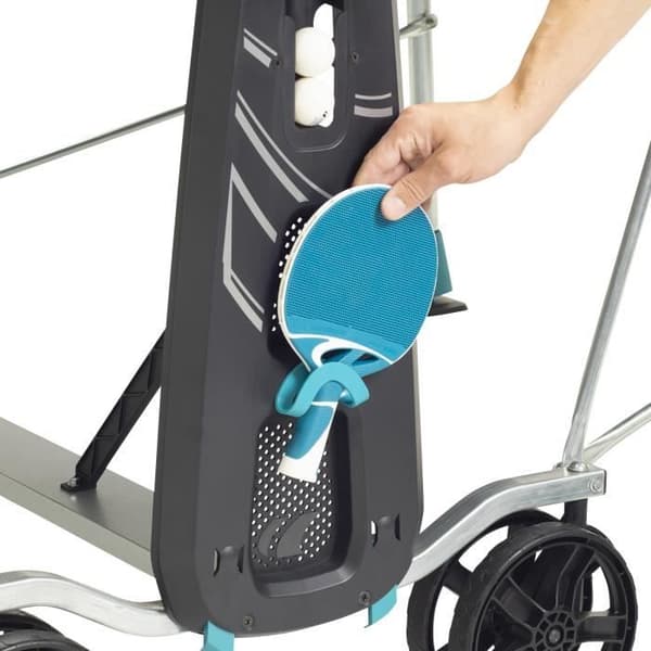 Utomhus pingisbord - CORNILLEAU - 200X Utomhus - Grått bord - Utomhus - Fällbart med hjul
