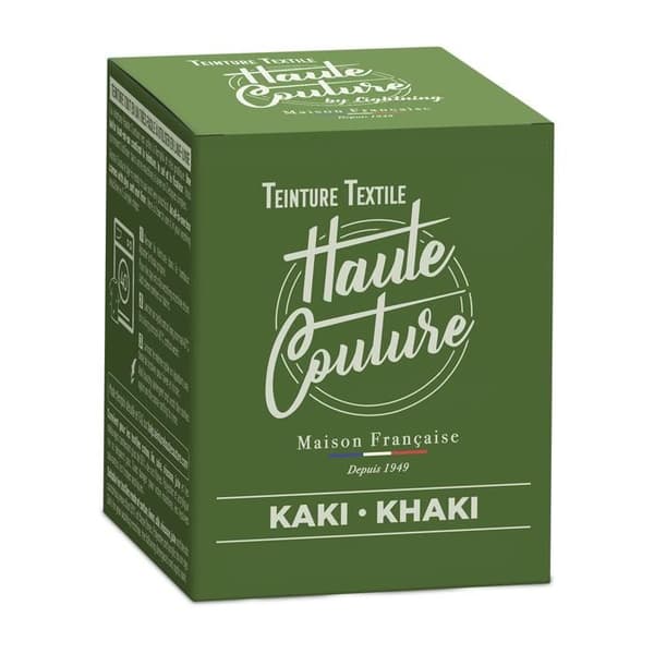 Khaki haute couture tygfärg 350g
