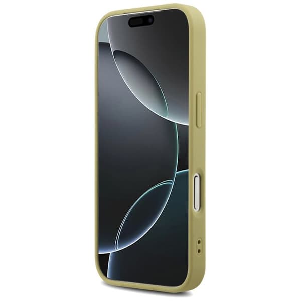 Guess Fast Glitter Big 4G-skal för iPhone 17 Pro Max - Guld