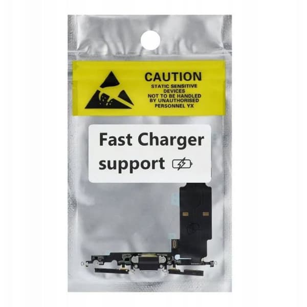 Laddare - OEM - USB-laddningskabel - iPhone 8 Plus - Svart - Laddning