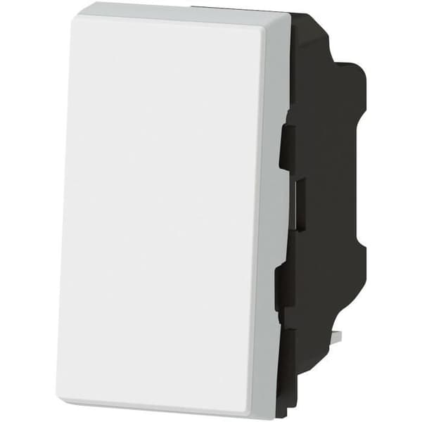 LEGRAND - Mosaiktryckknapp 6A 1 modulär vit modul
