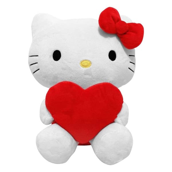 Joy Toy (IT) - Hello Kitty - Hello Kitty Kramdjur Hjärta 14 cm
