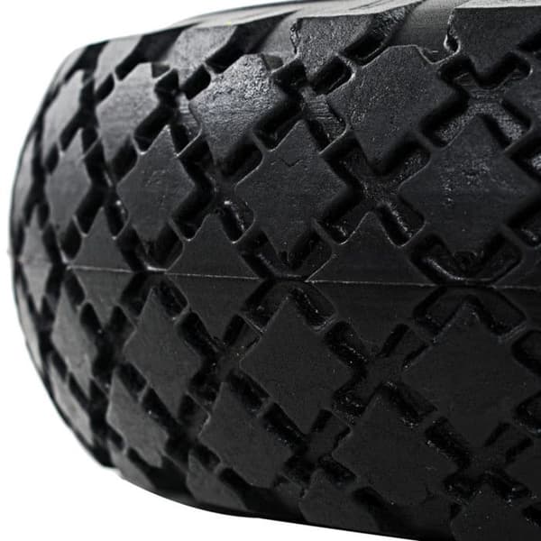 vidaXL Devil Wheel 2 st PU Solid 3,00-4