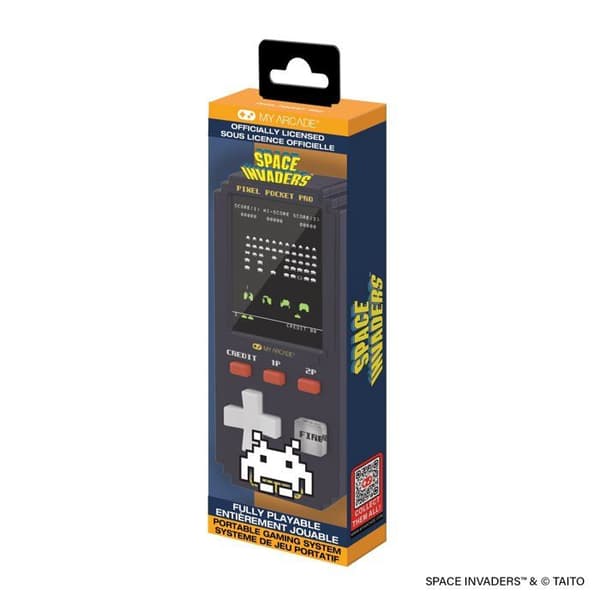 Min Arcade Pixel Pocket Pro Space Invaders