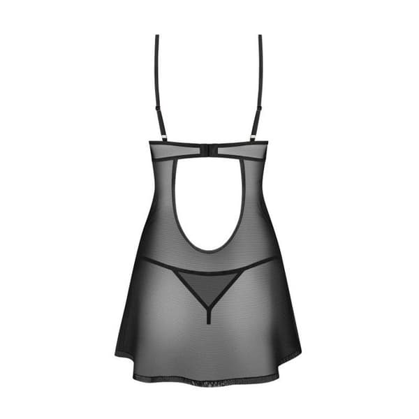 Euridia Nuisette och string - Svart Storlek: M/L