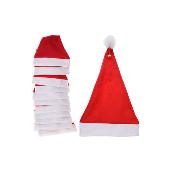 Julhatt - EDM - 72118 - Röd - 40cm - För barn
