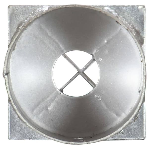 vidaXL Ground Stakes 6 st Silver 10x76 cm Galvaniserat stål