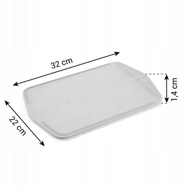 Tescoma - 378826 - Fällbar skärbräda i hållbar plast 32 x 22 cm, serie COMPACT