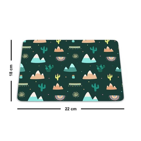 Musmatta - Modell 1 - Antislip - Digitaltryck - 22x8 cm