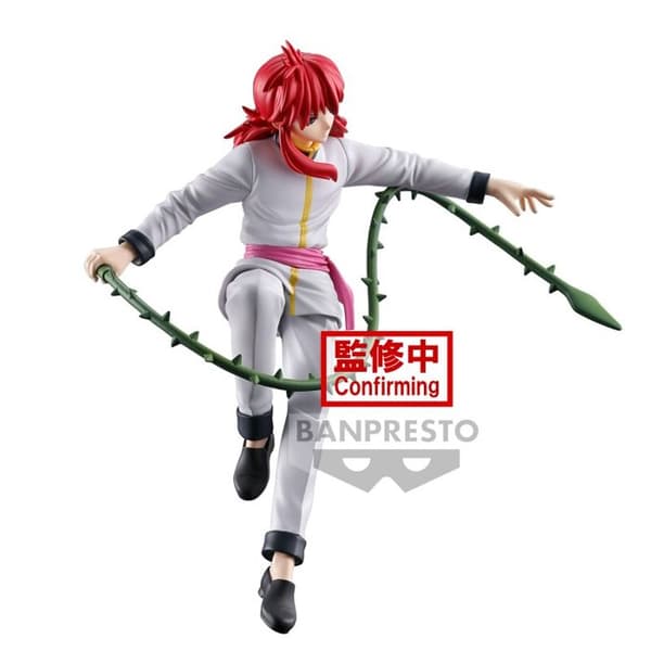 Figur - Banpresto - Kurama - Yu Yu Hakusho - 15 cm - PVC - Dynamisk