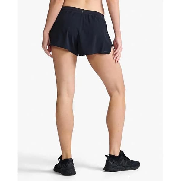 Kort dam 2XU Light Speed 3" - svart/svart reflekterande