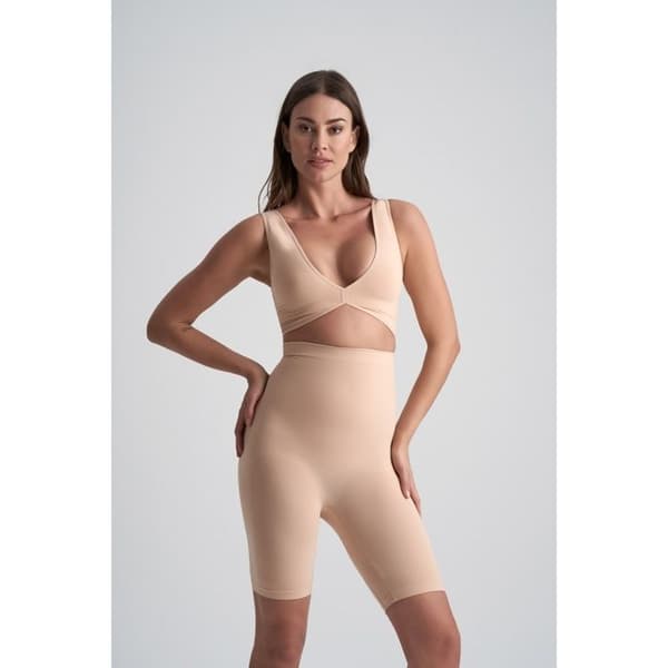 Hög midja leggings dam Bye Bra High Soft Touch Seamless