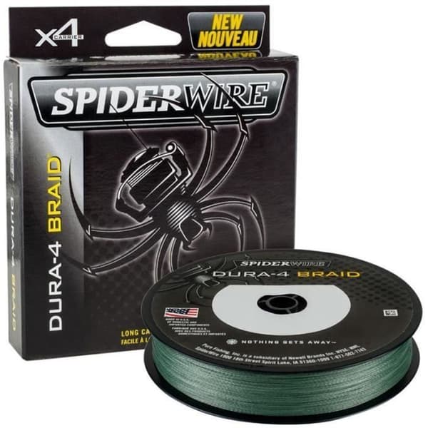 Braid Spiderwire Dura 4 - 150m - Grön - 25/100 - 23,2 kg