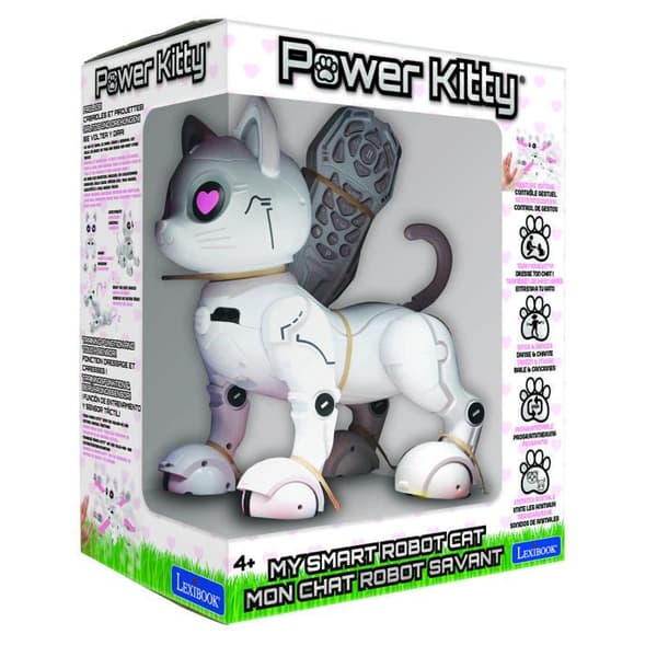 Power Kitty – Min programmerbara och taktila fjärrstyrda robotkatt