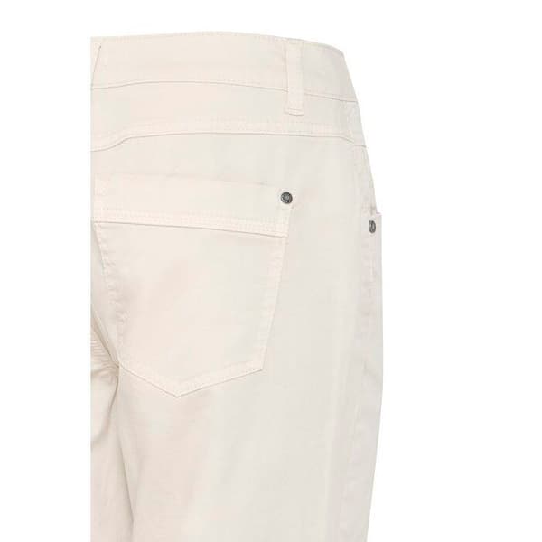 Jeans capri rak hög midja dam Pulz Jeans Evelyn