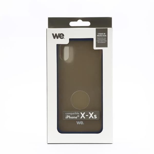 Vi Coque de protection RUBBER APPLE IPHONE X / XS Blå
