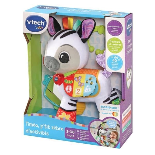 VTECH BABY - Timéo, Little Activity Zebra