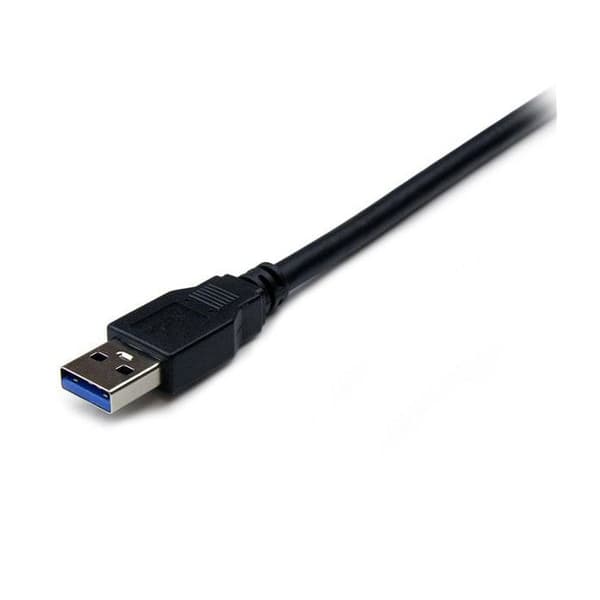 USB 3.0 A till A förlängningskabel - 2m - SuperSpeed USB 3.0 förlängning - Svart