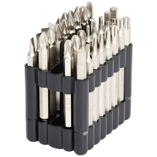 Skruvmejselbitssats - KS TOOLS - 75 mm - 32 stycken - I förpackning