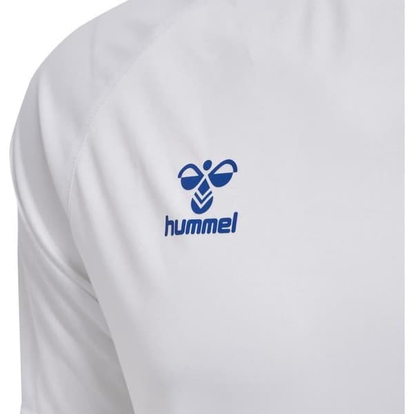 Hummel Core Poly T-shirt - vit/blå - L