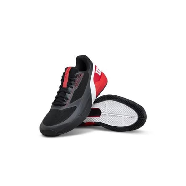 Wilson Rush Pro 5 Clay tennisskor - svart/röd