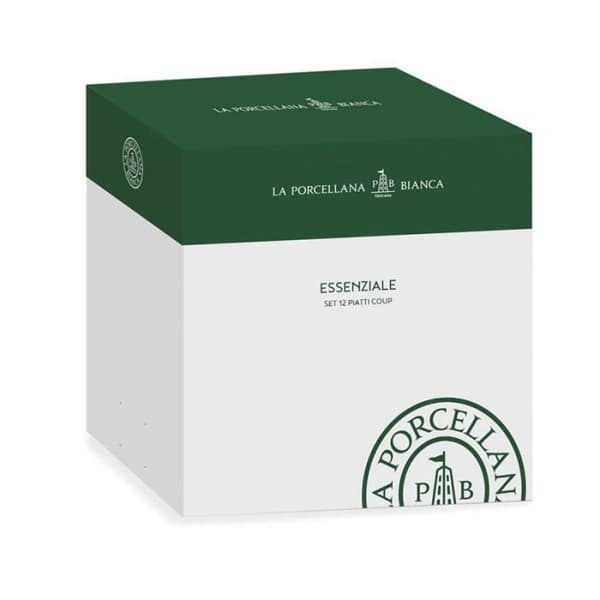 LA PORCELLANA BIANCA Essential set 12 delar Kupp