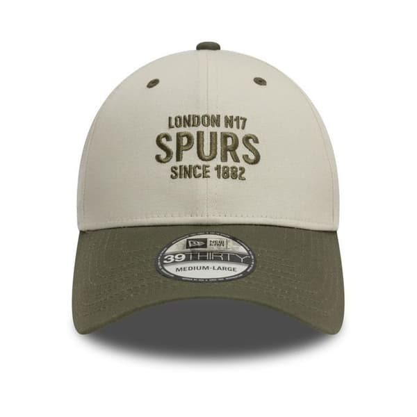 New Era 39Thirty Stretch Cap - Tottenham Hotspur sten beige