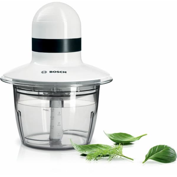 Universalhackare - BOSCH - MMR08A1 - 400 W - Kapacitet 0,8 l - Vit