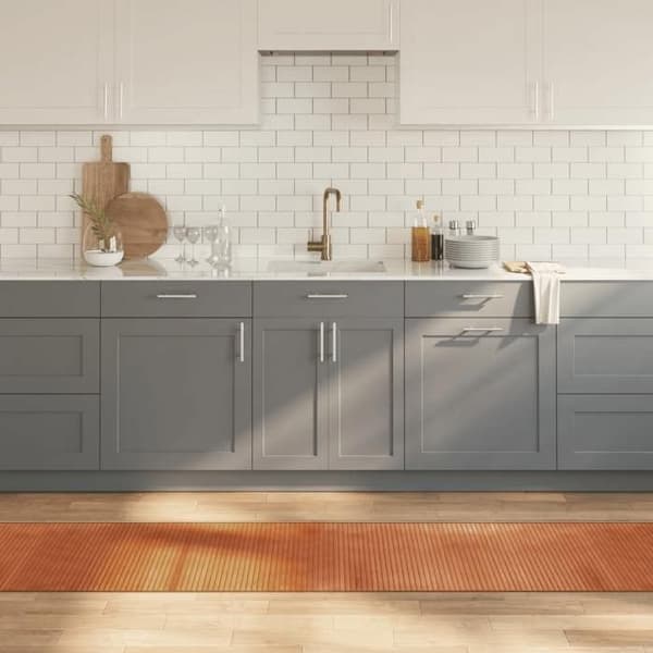 vidaXL Rektangulär matta brun 60x1000 cm bambu, vardagsrumsmatta, köksmatta, rektangulär matta, sovrummet matta 376860