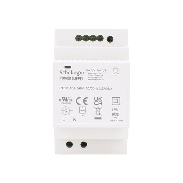 Matning Rail DIN - SCHELINGER - BK-A21-LDD054-3P-12V - 54W - 12V - IP20