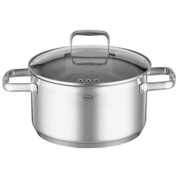 Grytor - Rösle CHARM - 4 delar - Rostfritt stål - Induktionskompatibel