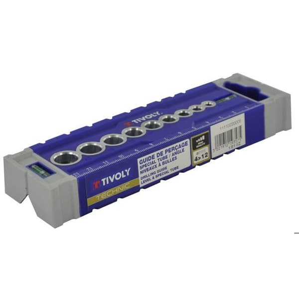 Rektangulär borrguide - TIVOLY - PILOT5 - Ø 4 till 12 mm - Stål - Speciellt för hörn och rör