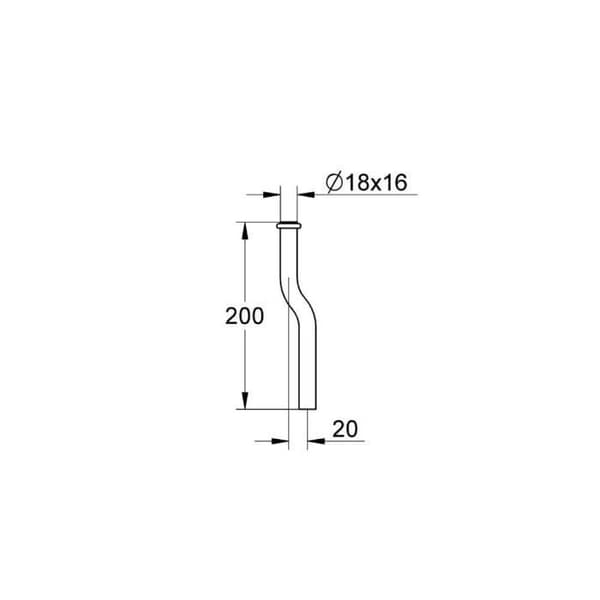 Grohe spolslang - (37037000)