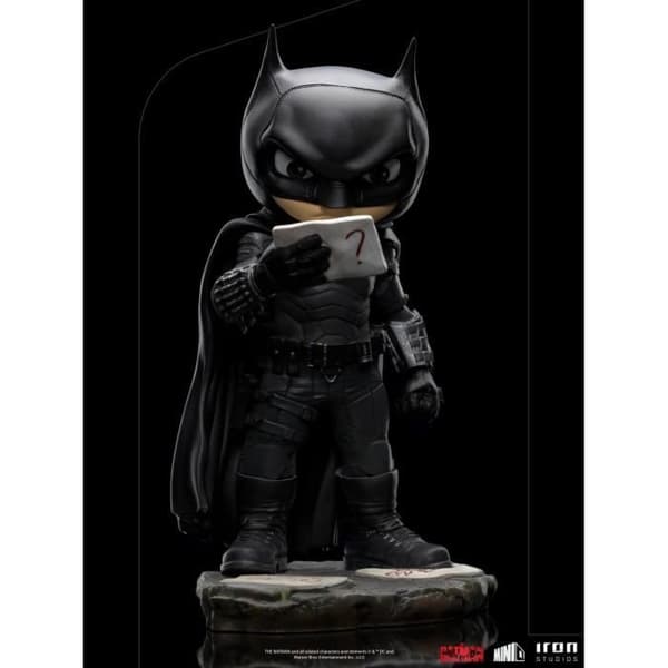 Figur - IRON STUDIOS - MiniCo - DC Comics officiell - 17 cm - Vit