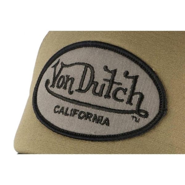 Basebollkeps - Von Dutch - Jacks - Mörkbrun - 100% bomull - Sommar