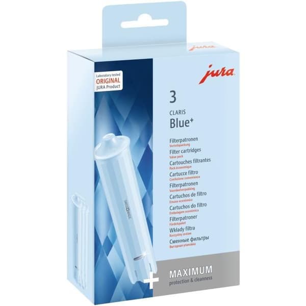 Vattenfilter JURA Claris Blue+ - 3 stycken