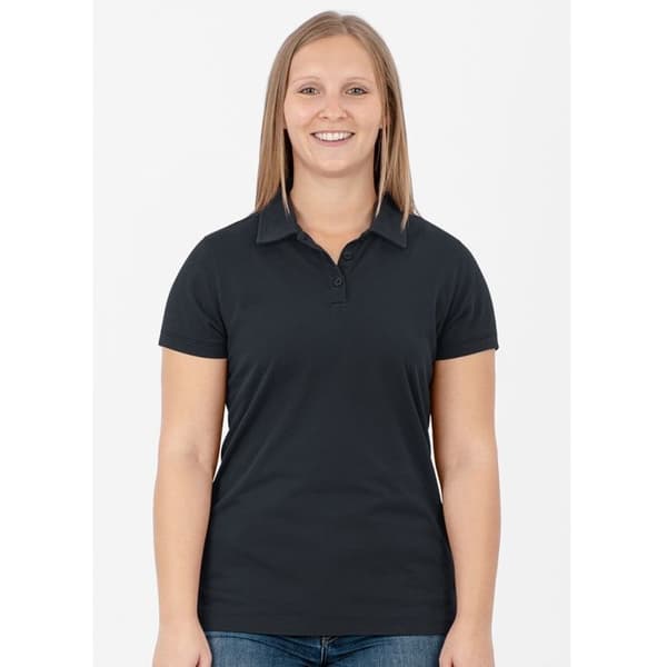 Jako Polo Doubletex dam pikétröja - antracitgrå - 48