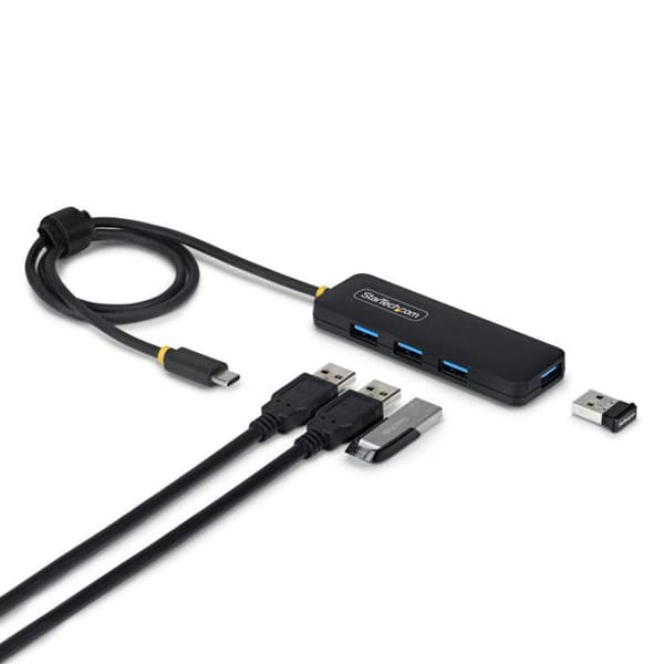 USB-C-hubb - STARTECH - 4 portar - USB-A 5 Gbit/s - Bussdriven - Kompakt
