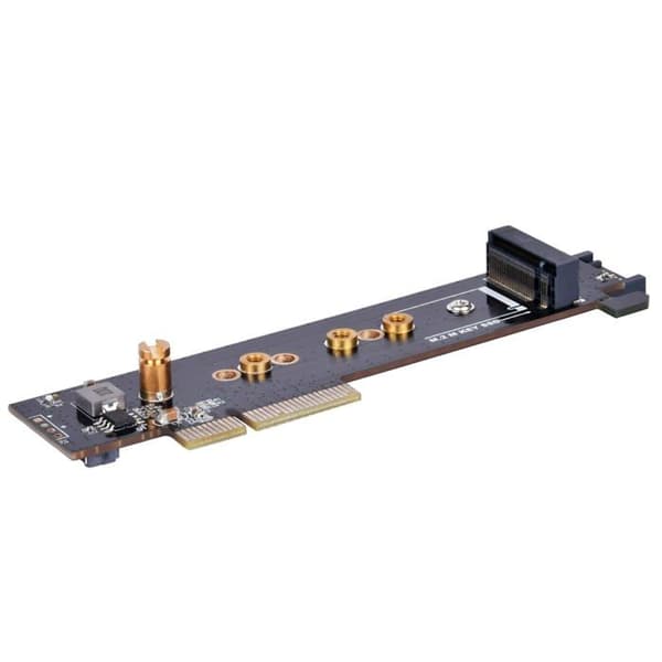 Kortkontroller - Silverstone Technology - M.2 - 2x interna M.2 - Svart - Lagringsoptimalisering