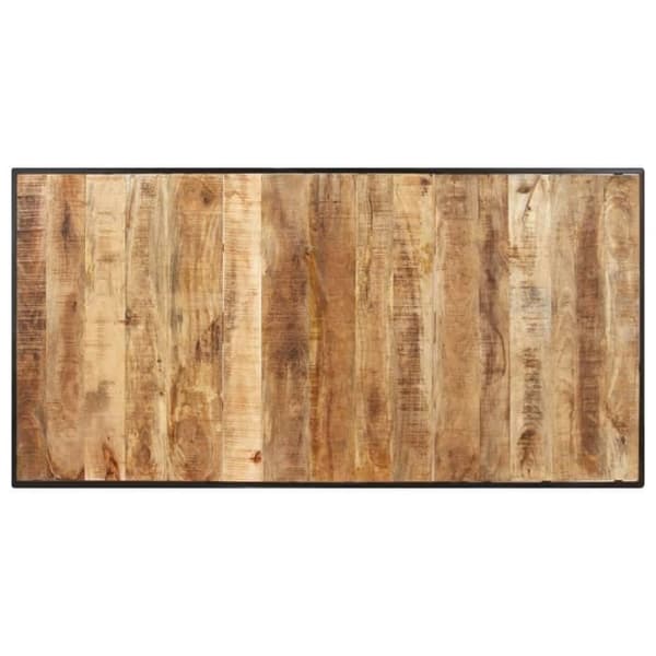 Matsalsbord 180 cm Rått mangoträ