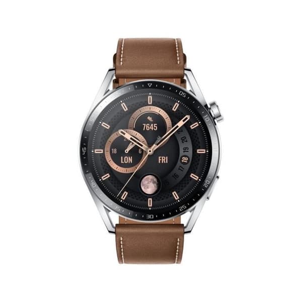 HUAWEI Watch 3 GT - Classic Edition Brun - Smartwatch - 46 mm