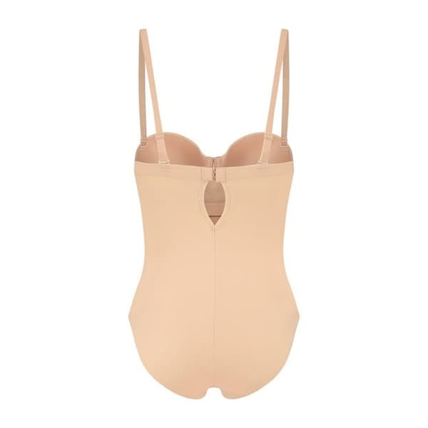 Kroppsnära vadderade armaturer för kvinnor Bye Bra - beige