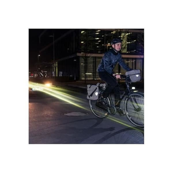 Cykelväska - Ortlieb - Back-Roller High Visibility - Svart - 20 liter - Vattentät